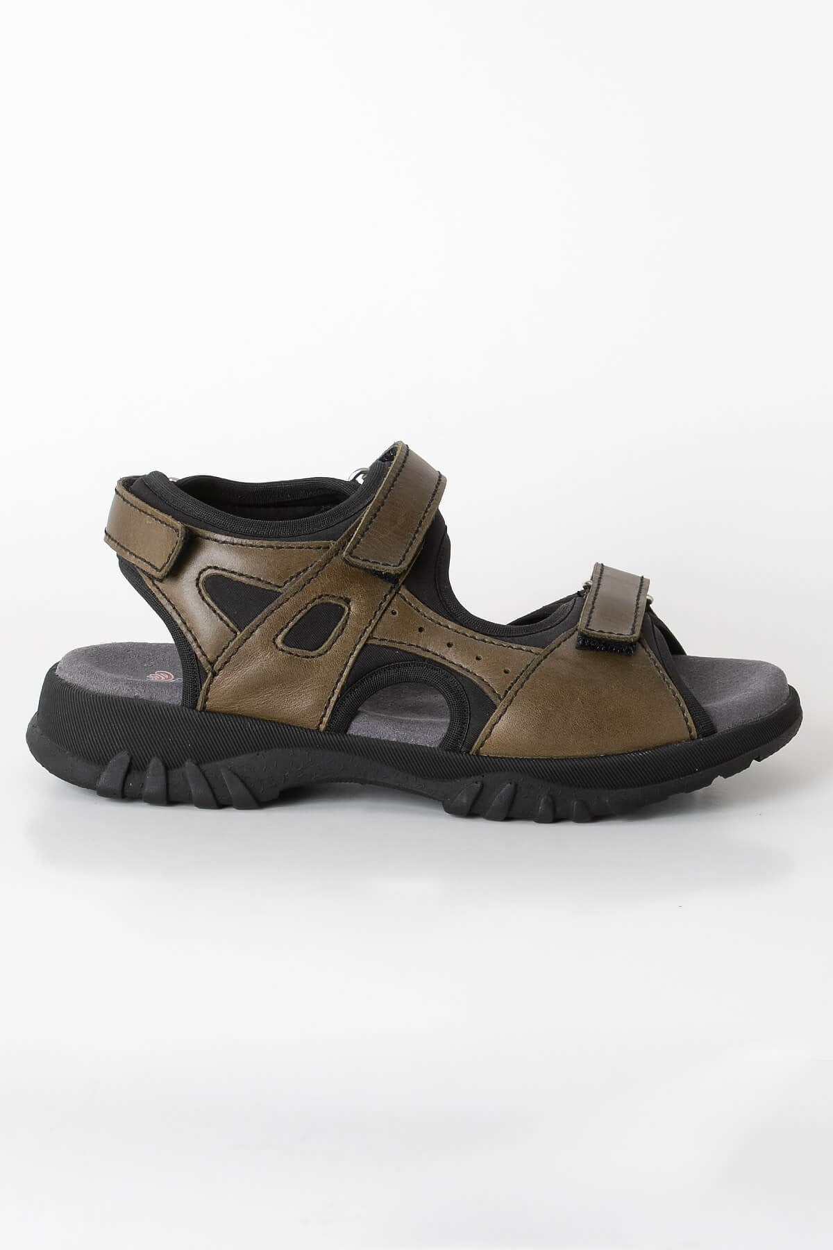 Genuine Leather Anatomic Sandals Khaki ZNDNK01ZNDNK01-HAKİSoftMode