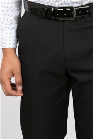 Men's Skinny Leg Fabric TrousersBlack MDV203MDV203-SİYAHModaviki