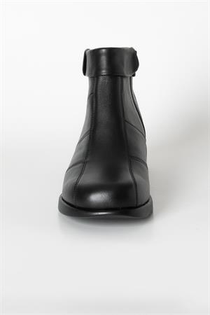 Genuine Leather Anatomical Boot Black ZND3010ZND3010-SİYAHSoftMode