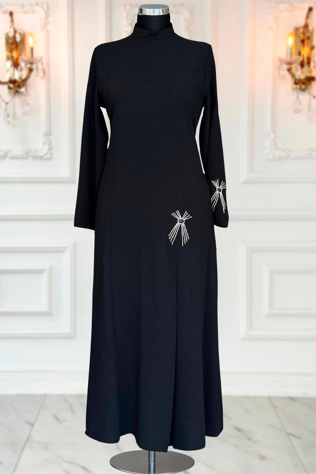 Tuay Abiye Siyah AMH1076AMH1076-SİYAHAmine Hüma