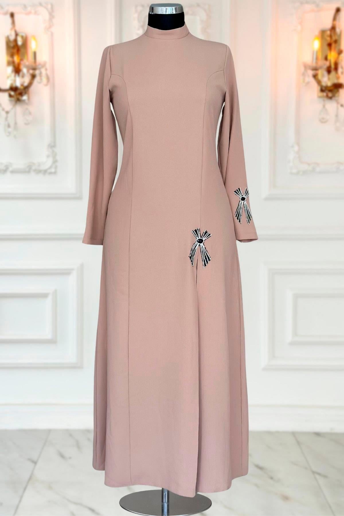 Tuay Abiye Vizon AMH1076AMH1076-VİZONAmine Hüma