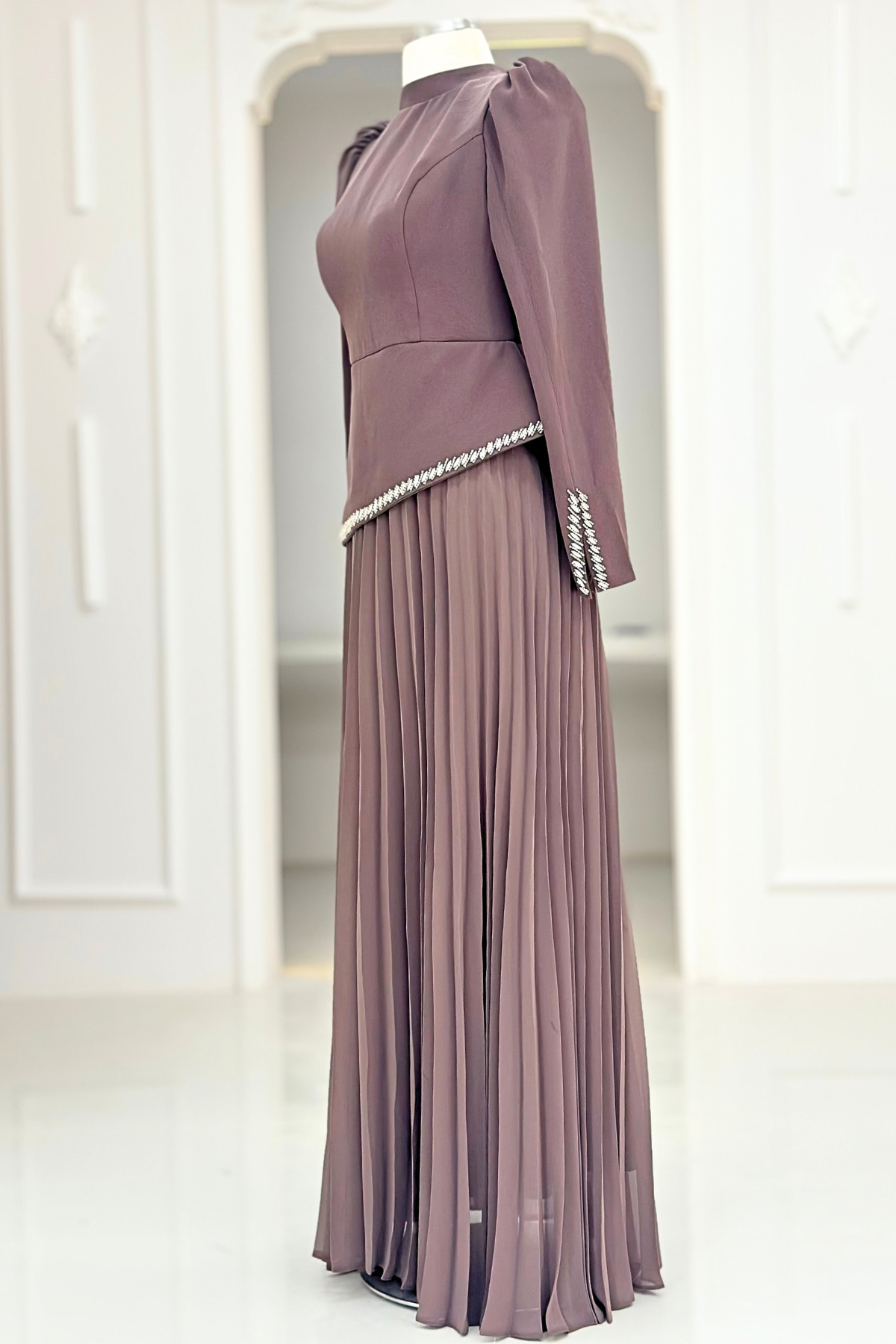 EFSUN ABİYE VizonAMH1106AMH1106-VİZONAmine Hüma