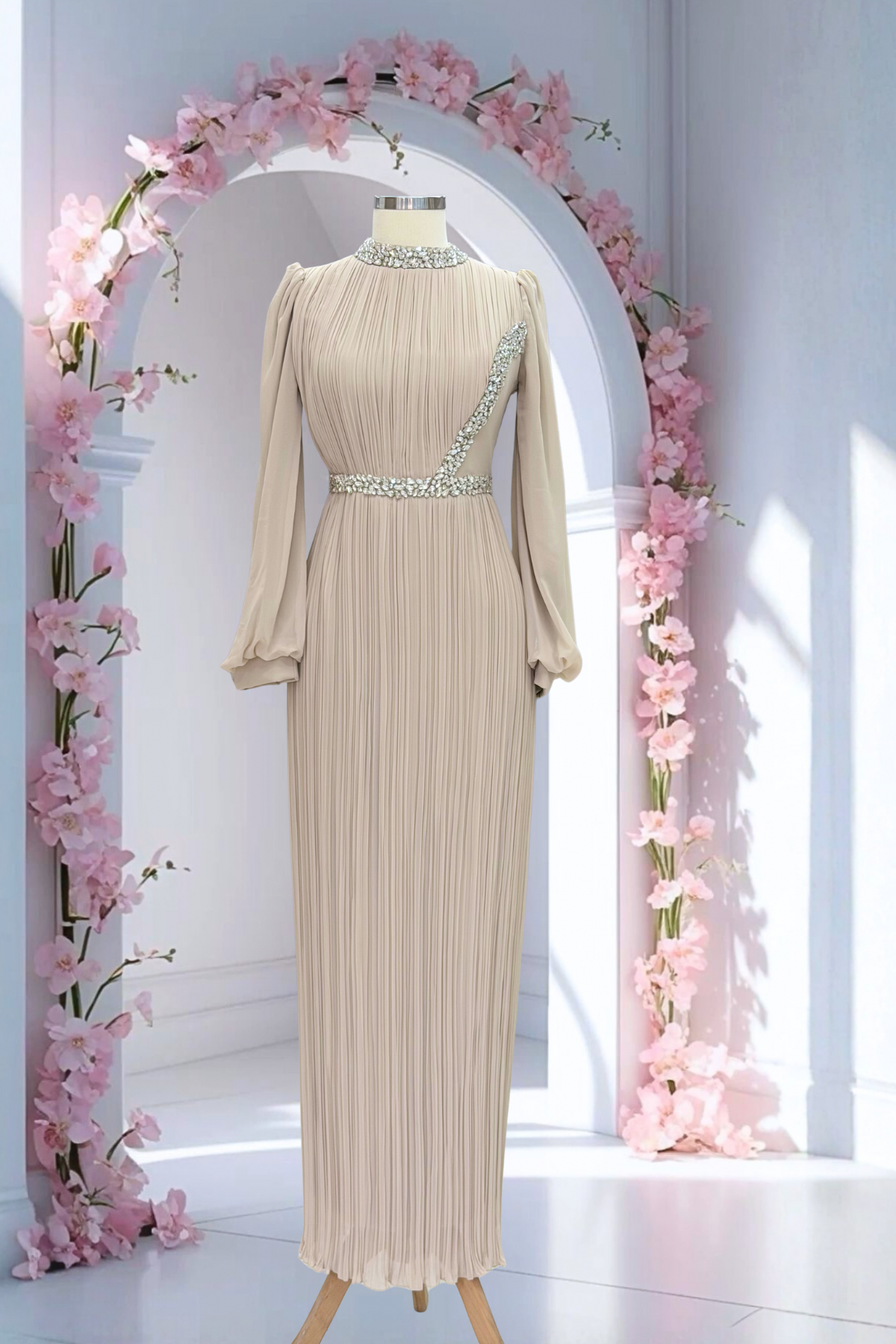 Sima Abiye Bej AMH1146AMH1146-BejAmine Hüma