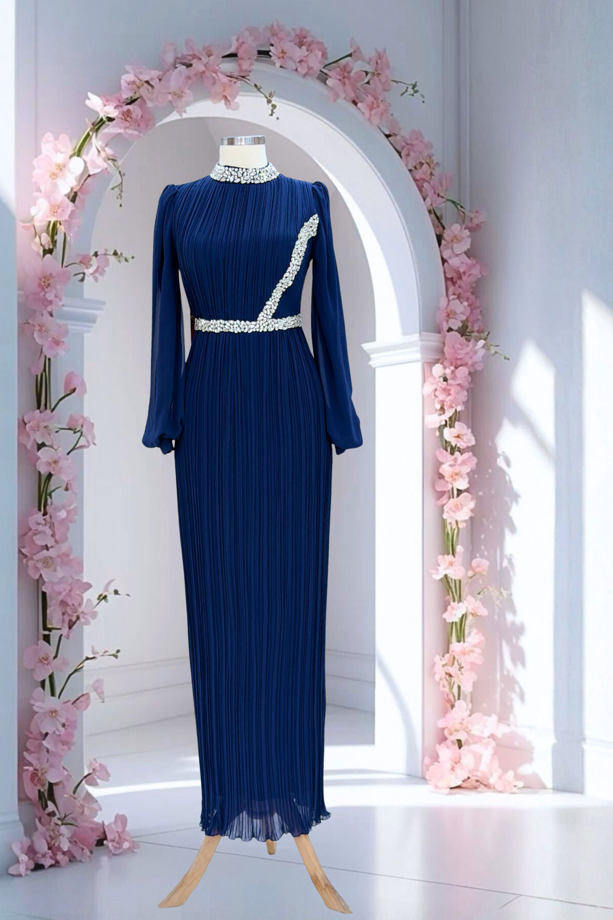 Sima Abiye Lacivert AMH1146AMH1146-LacivertAmine Hüma