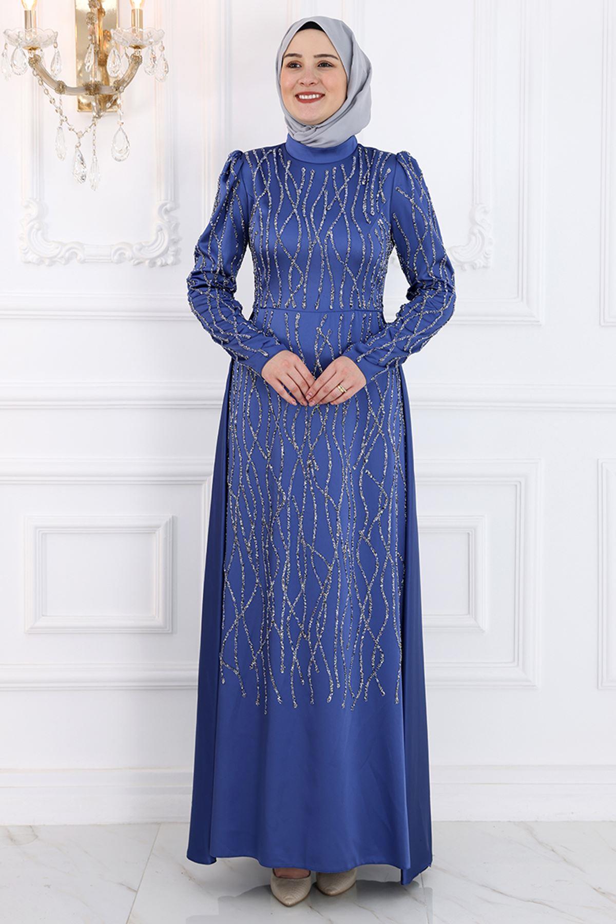 Didem Abiye İndigo AMH986AMH986-İNDİGOAmine Hüma
