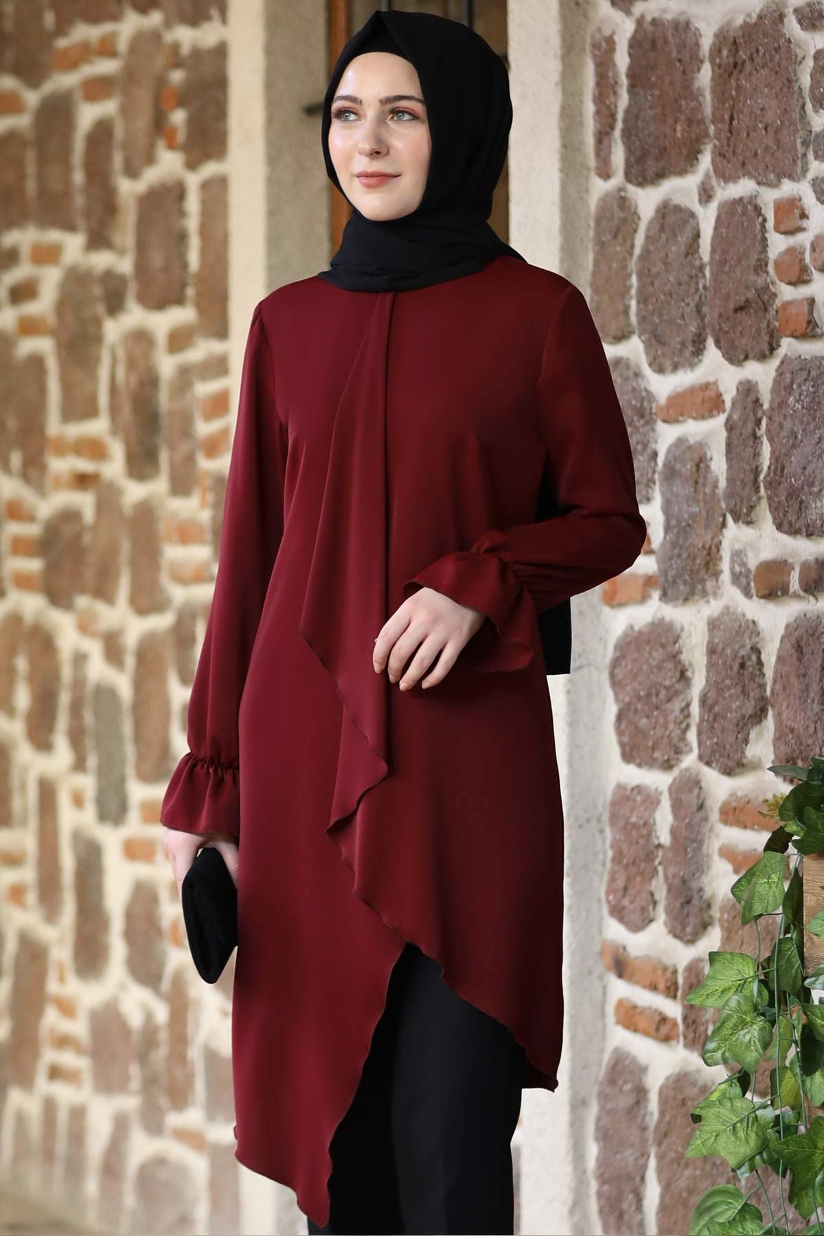 Nisa Tunik Bordo ELB20ELB20-BORDOElben