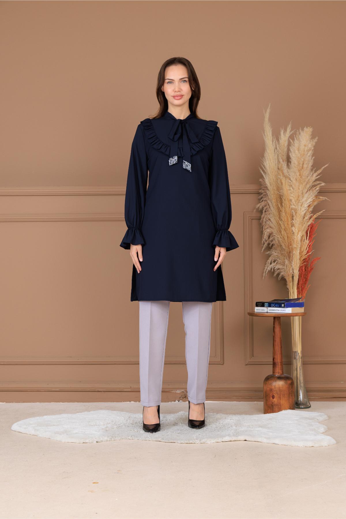 Asel Tunik LACİVERT ELB84ELB84-LACİVERTElben