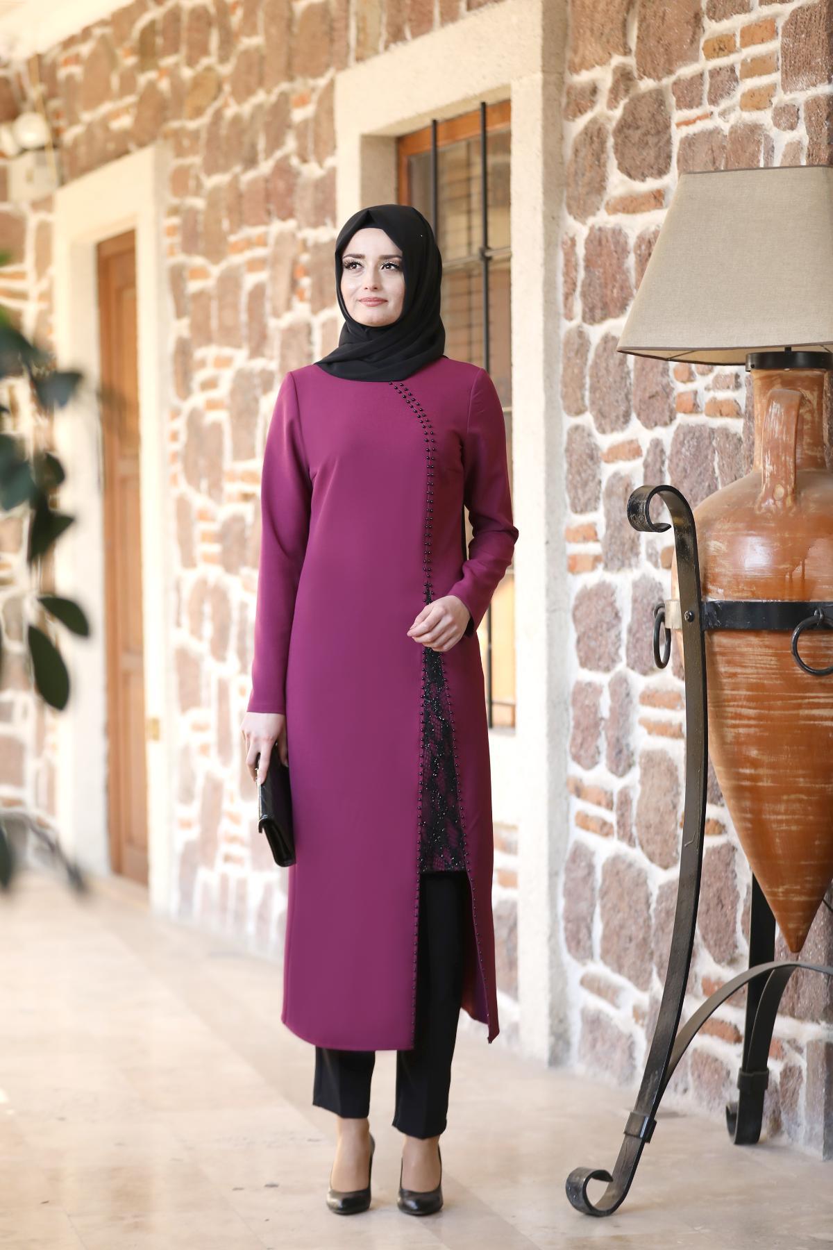 SAHRA İKİLİ TAKIMFVM212-MÜRDÜMFuval Moda