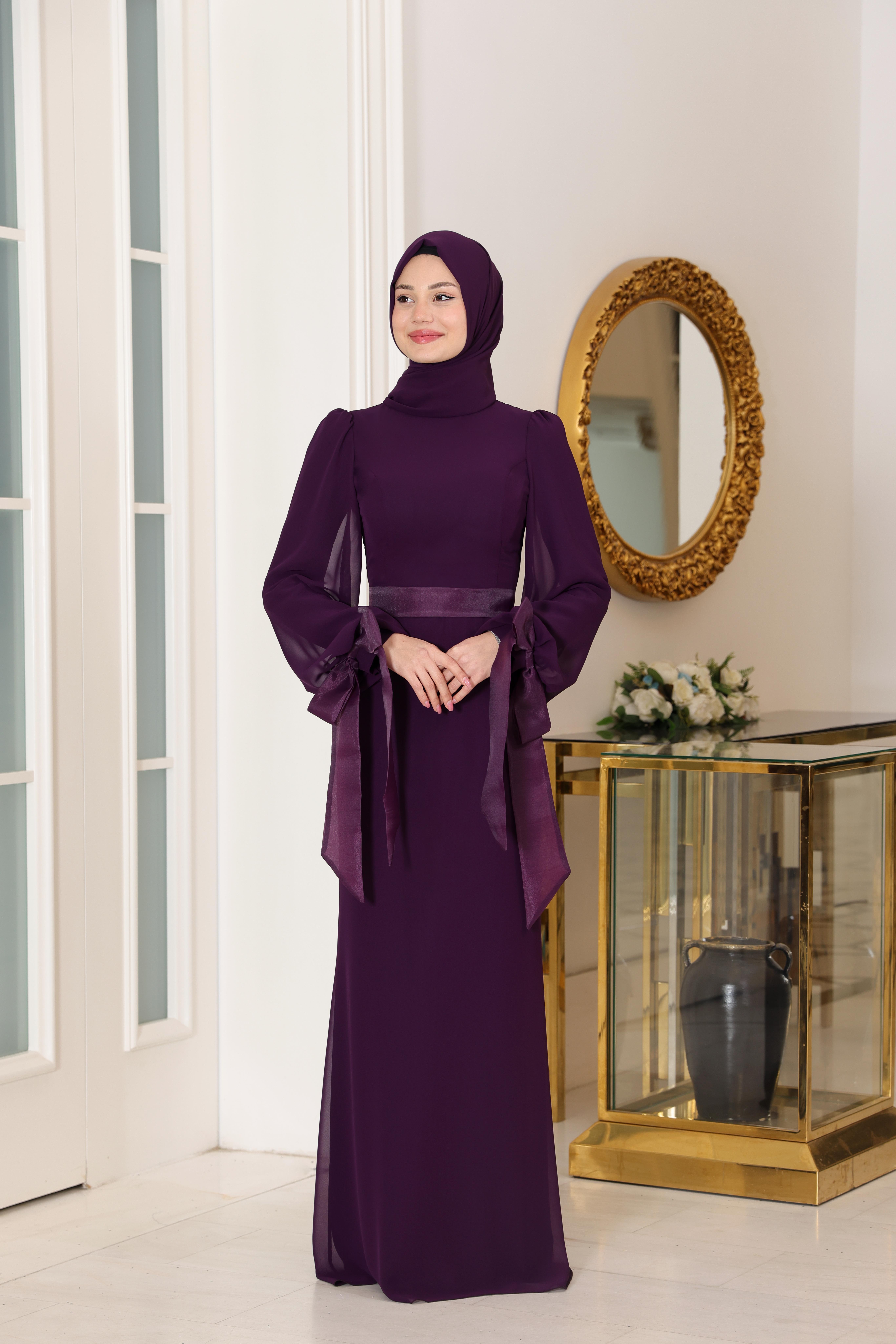 Firuze Abiye Mor SN110SN110-MORSefanisa
