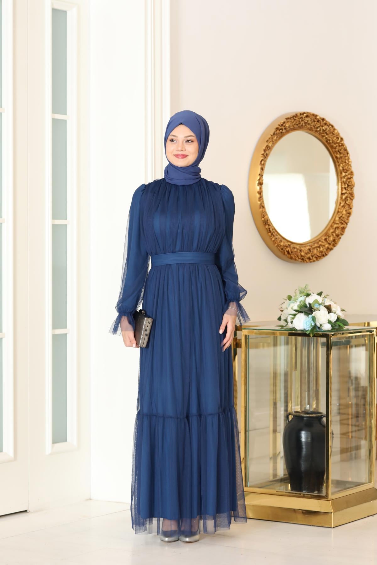 Eftelya Abiye İndigo SN90SN90-İNDİGOSefanisa