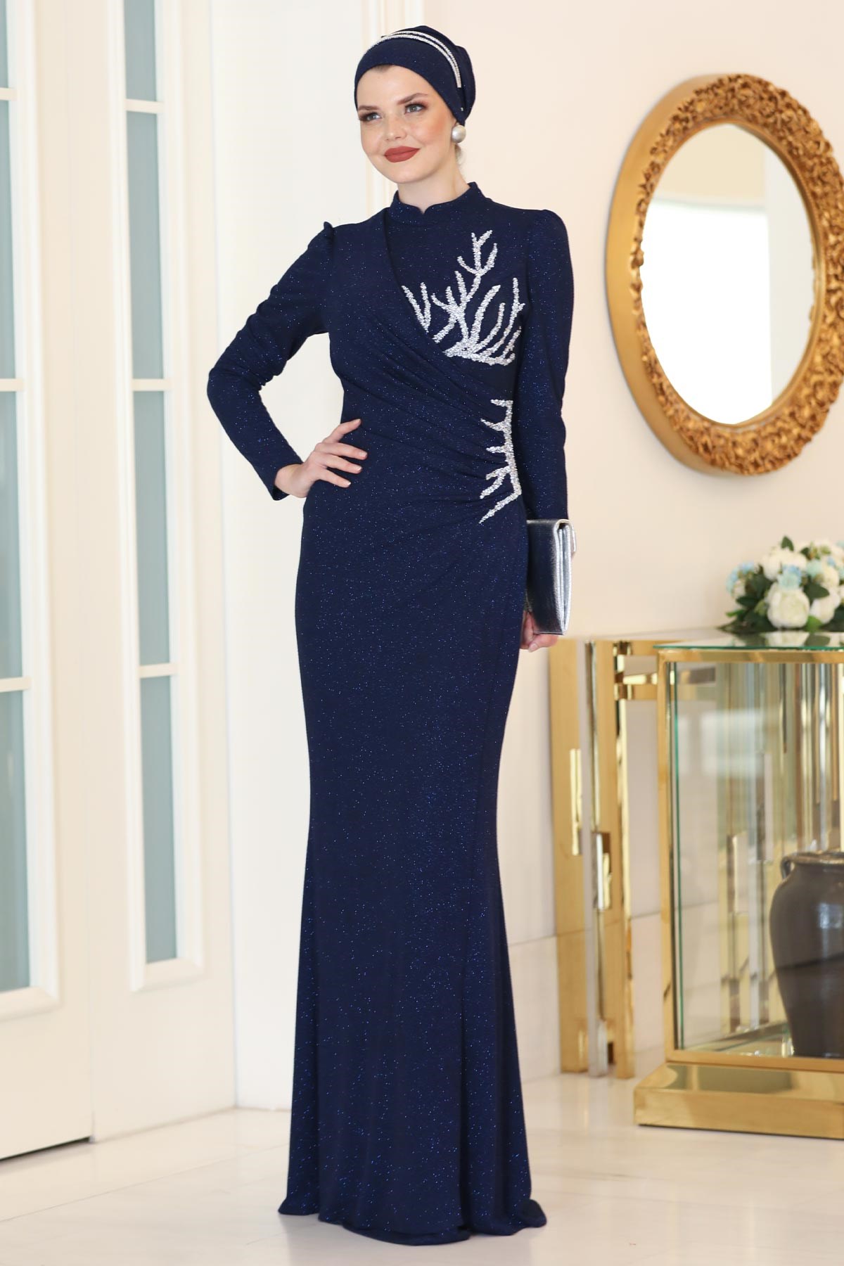 ALİN ABİYEAHN204-LACİVERTAhunisa