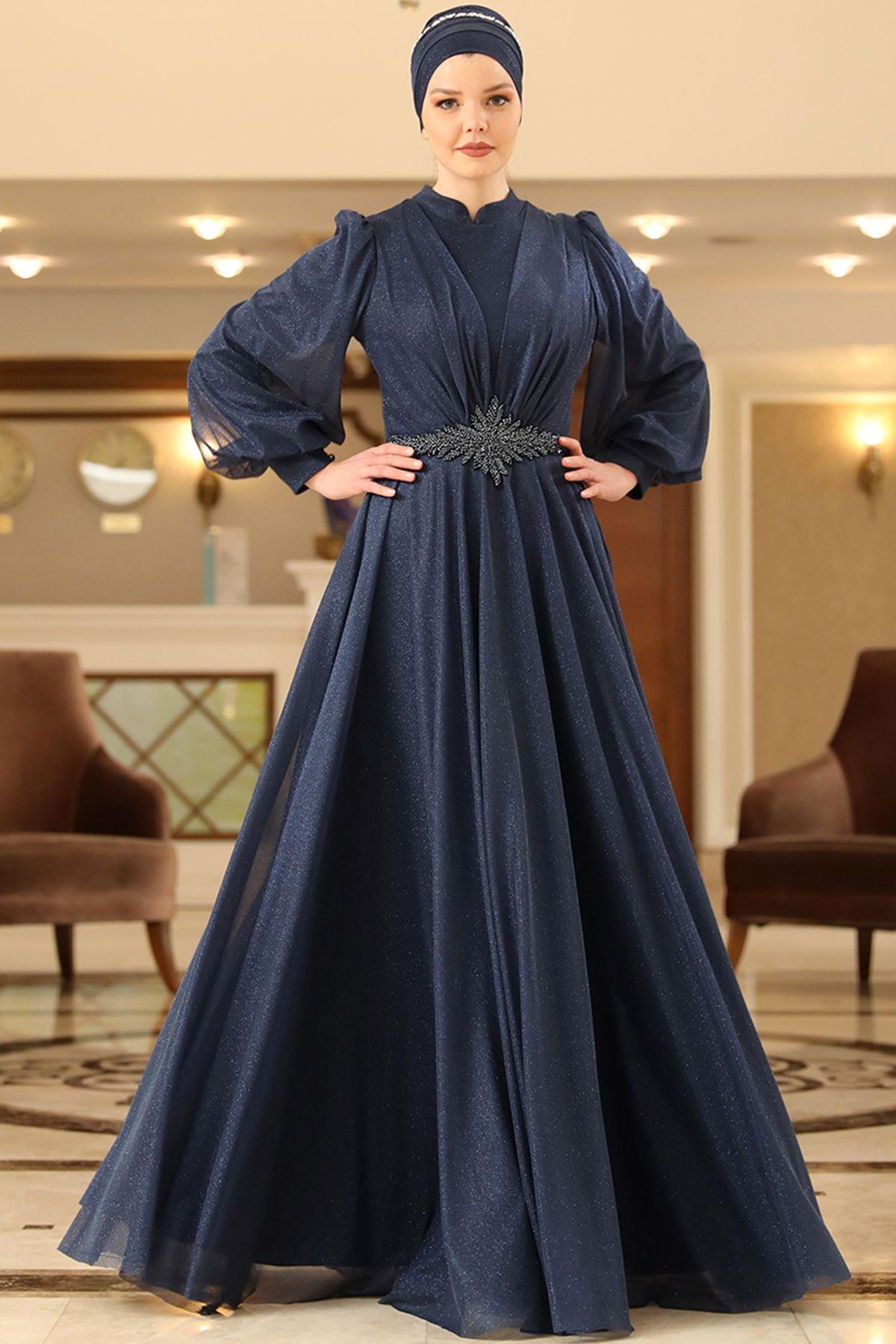 SAFRAN ABİYEAHN224-LACİVERTAhunisa