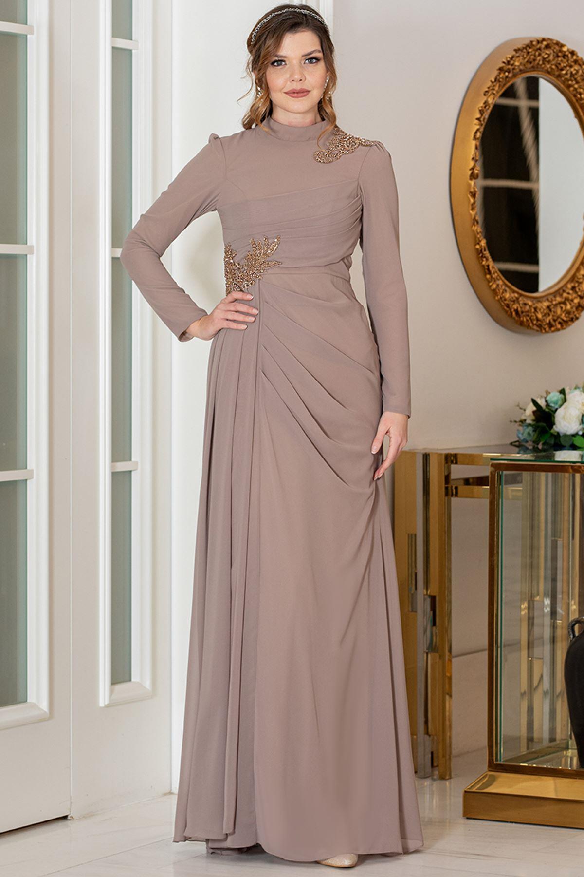 Mayda Abiye Vizon AHN252AHN252-VİZONAhunisa