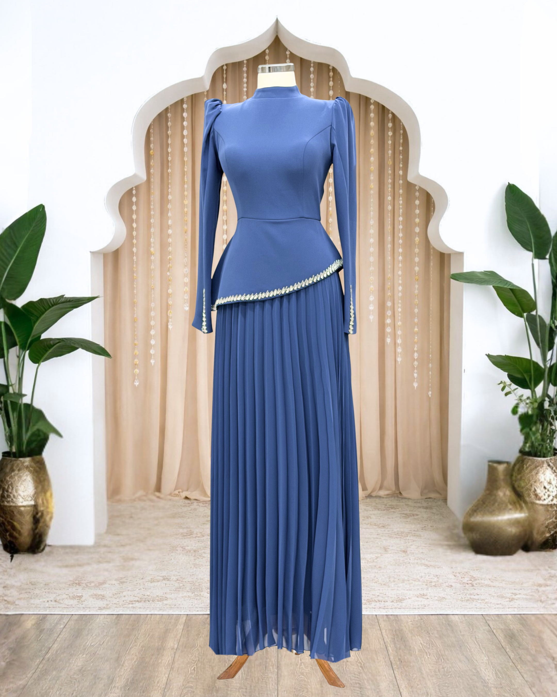 EFSUN ABİYE AMH1106-INDIGOAMH1106-İNDİGOAmine Hüma