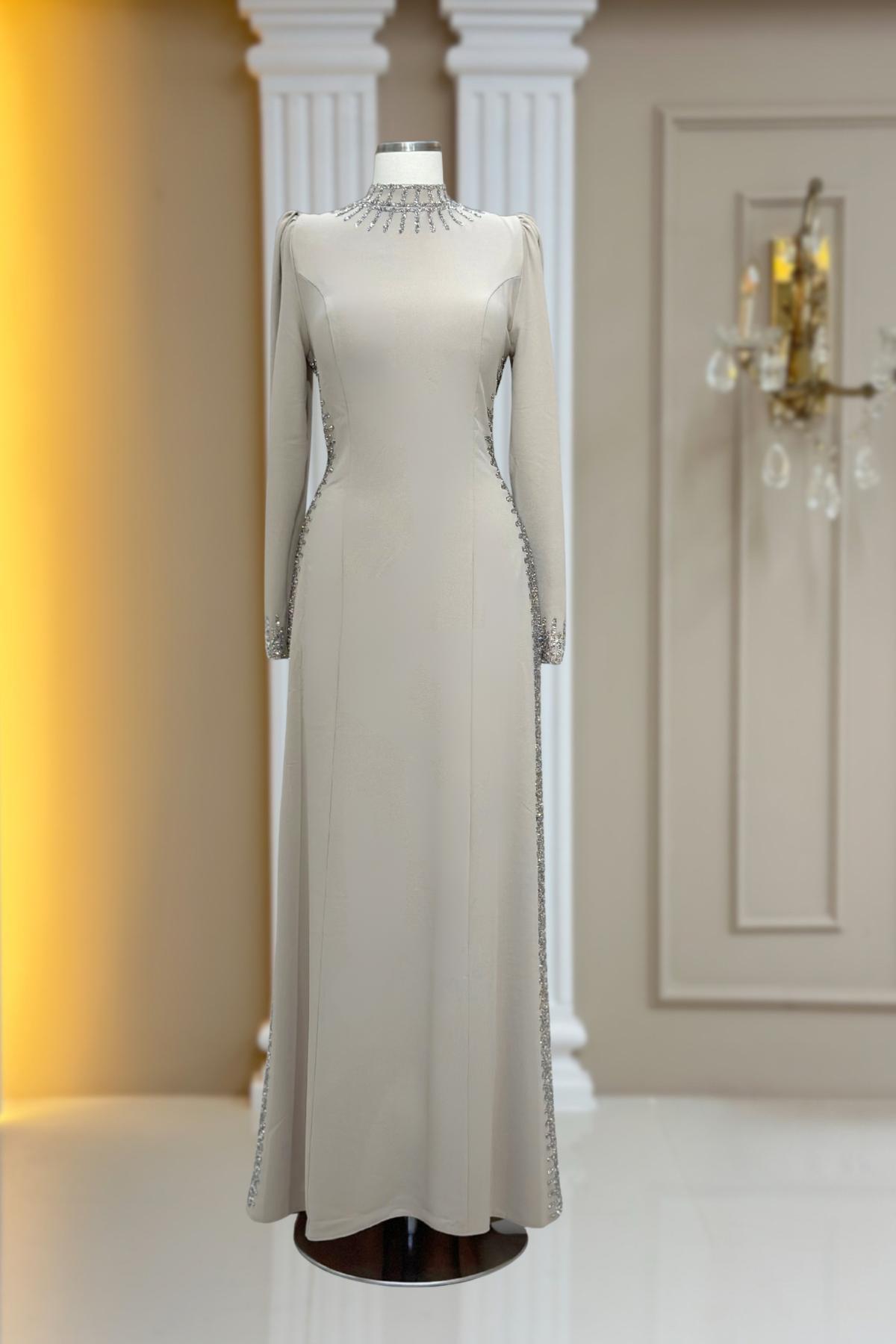 Sıla AbiyeAMH1126-BejAmine Hüma