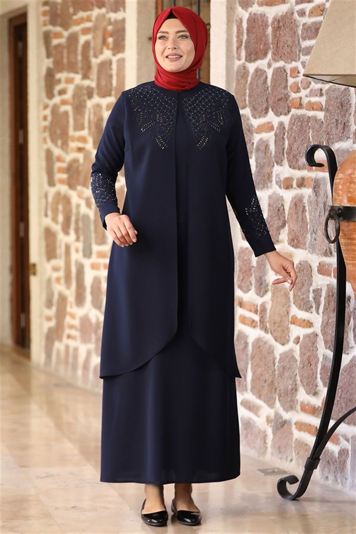 BAHAR ABİYE AMH610AMH610-LACİVERTAmine Hüma