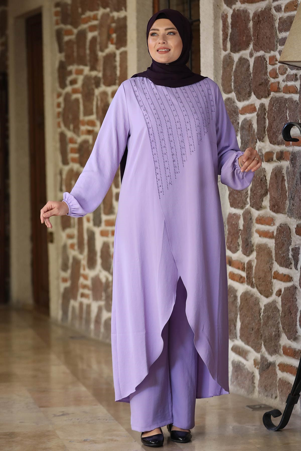 İNCİ İKİLİ TAKIMAMH704-LAVANTAAmine Hüma