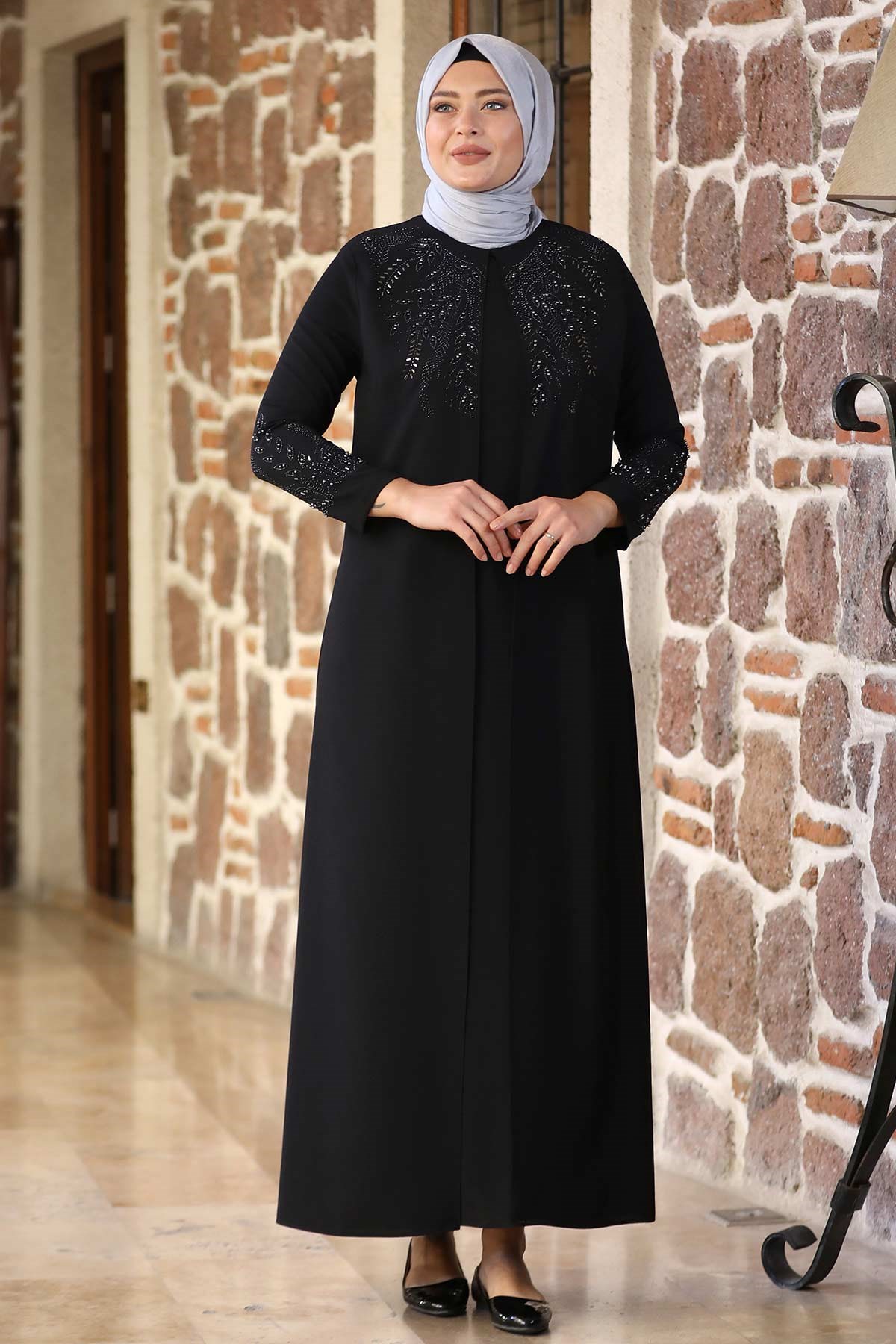 BAŞAK ABİYEAMH762-SİYAHAmine Hüma