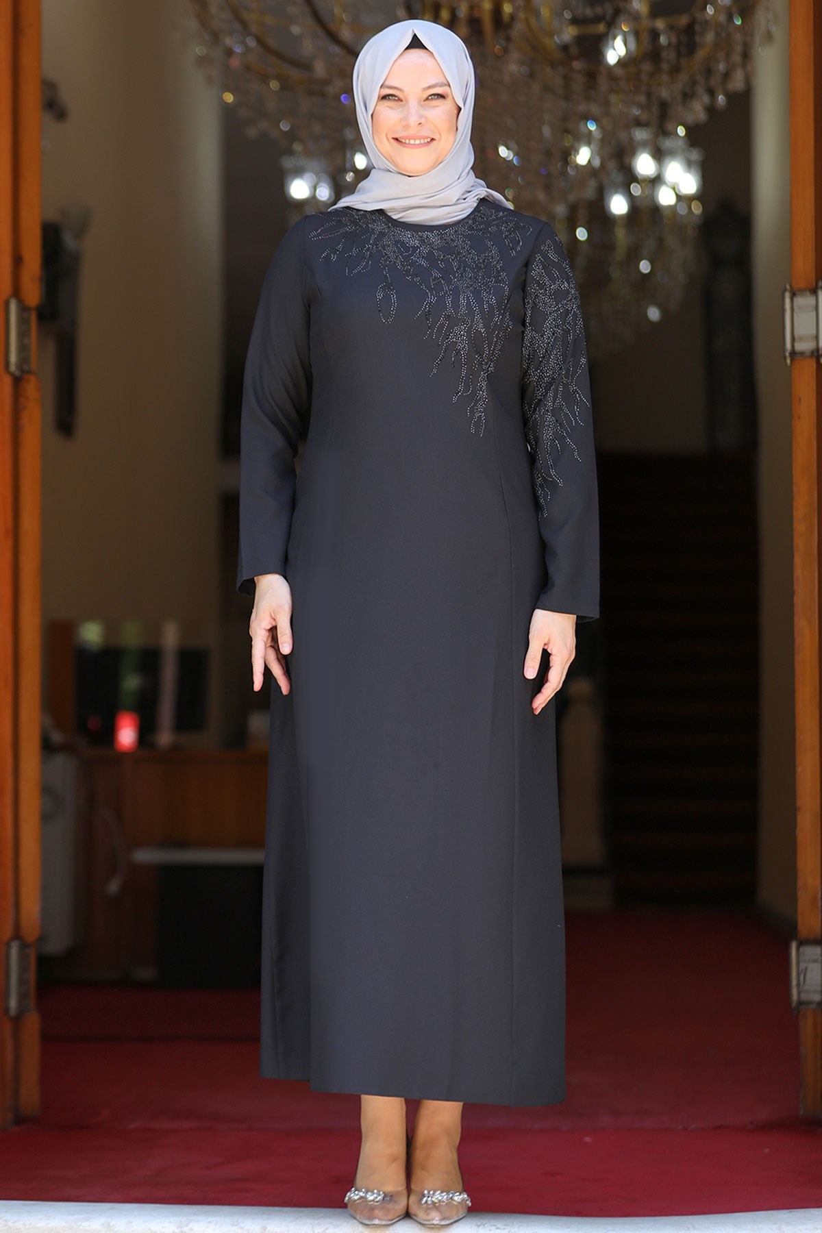 ANKA ABİYEAMH804-SİYAHAmine Hüma