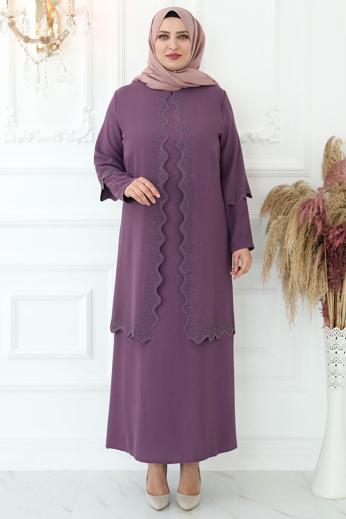 YAREN LAZER KESİM TAKIM AMH806-VİOLETAmine Hüma