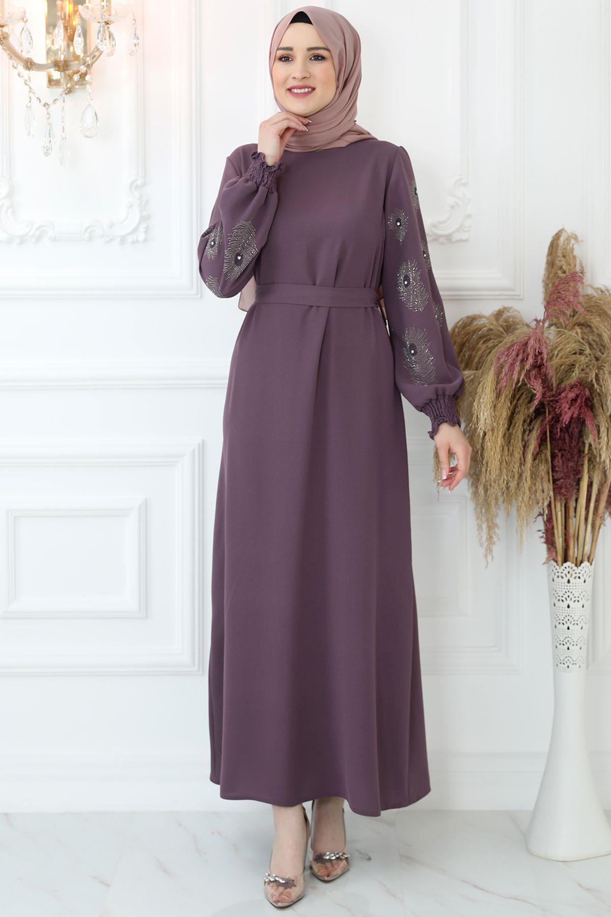 SAHRA ELBİSEAMH850-GÜL KURUSUAmine Hüma