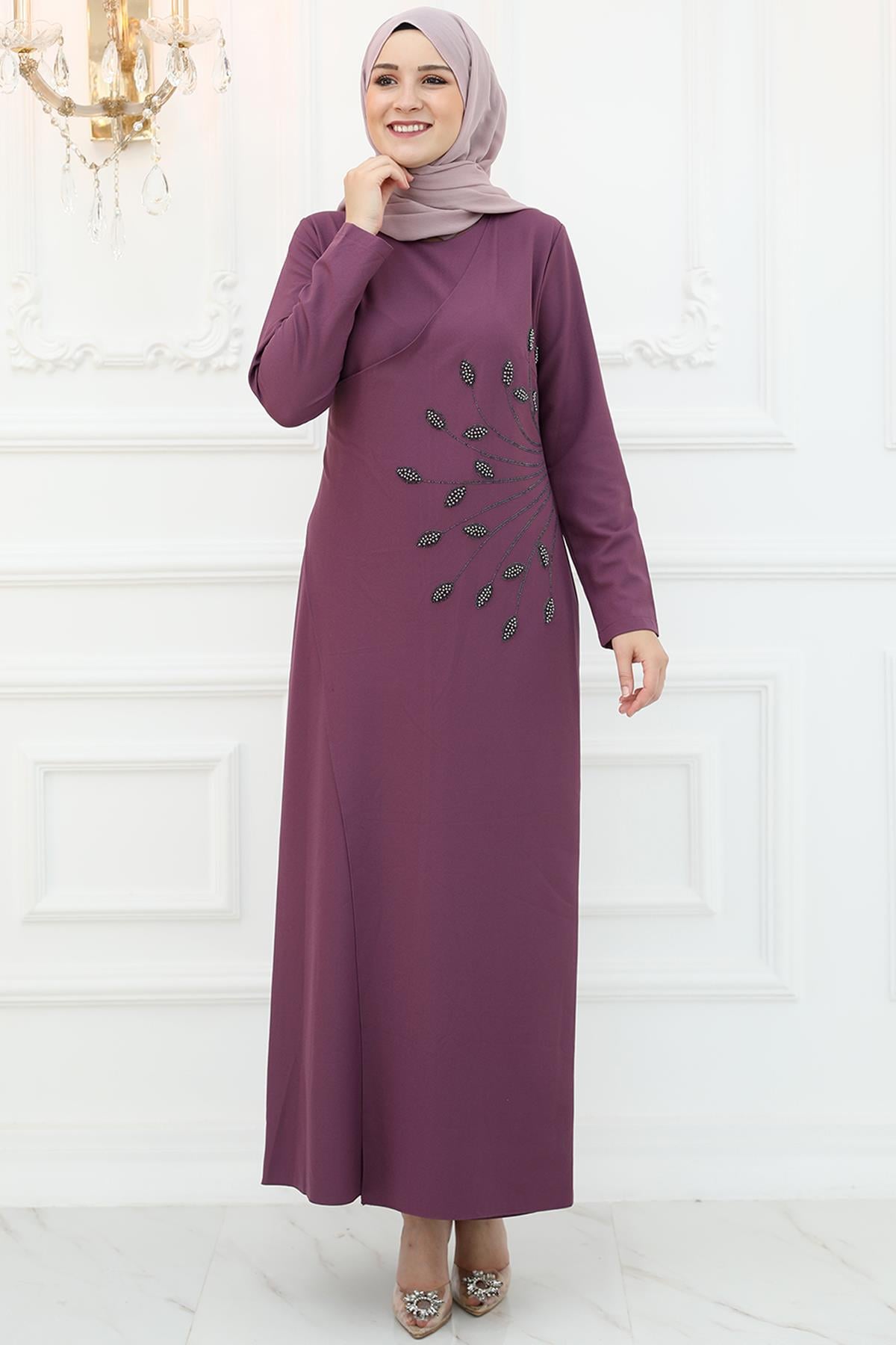 MİSLİNA ABİYEAMH932-VİOLETAmine Hüma