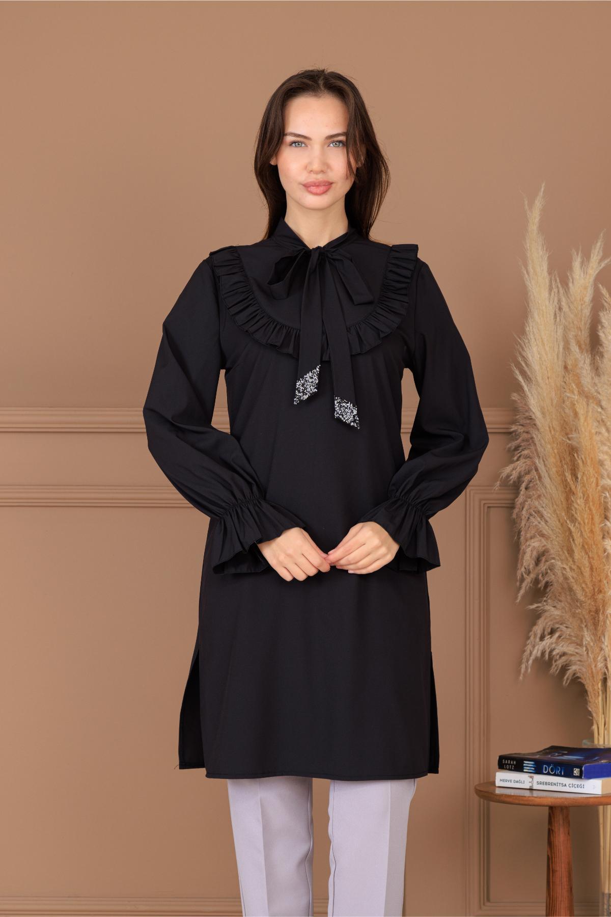 Asel Tesettür Takım ELB82ELB82-SİYAHElben