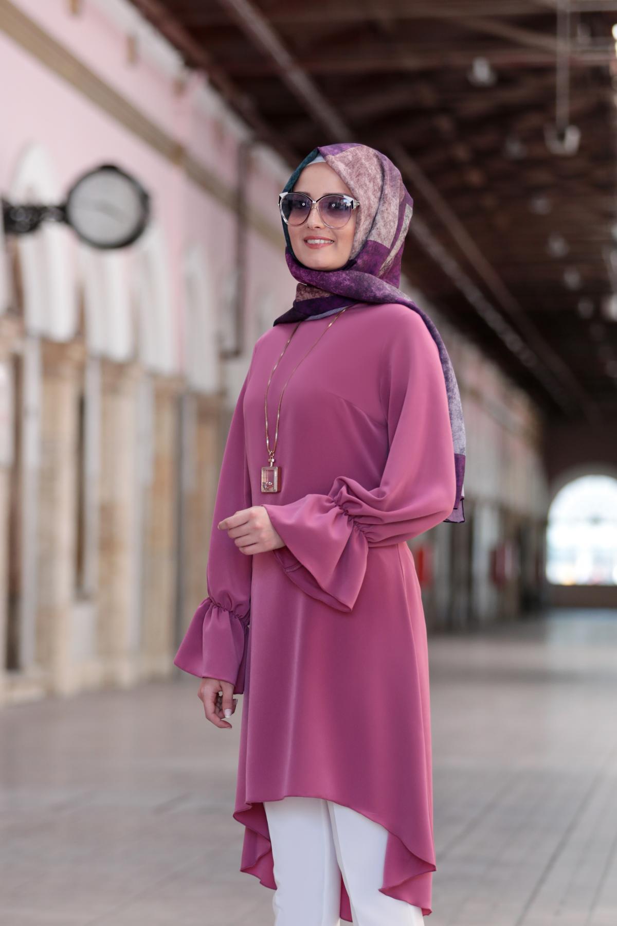 EFLİN TUNİKFVM202-GÜL KURUSUFuval Moda