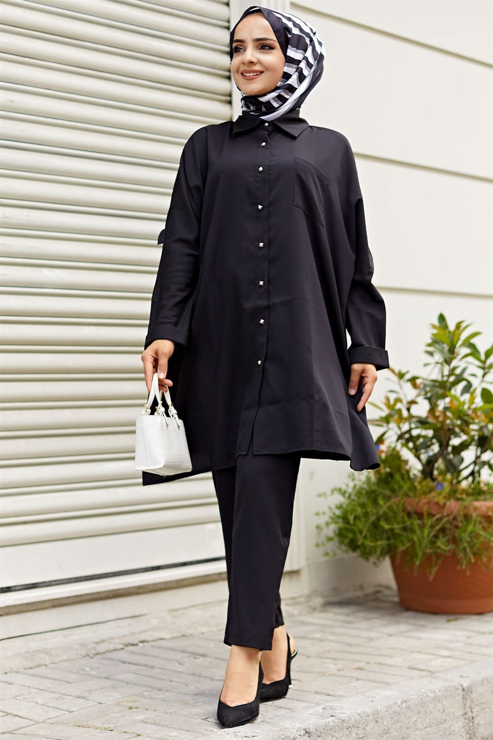 Hüma - İkili - Takım - Siyah - HMA20