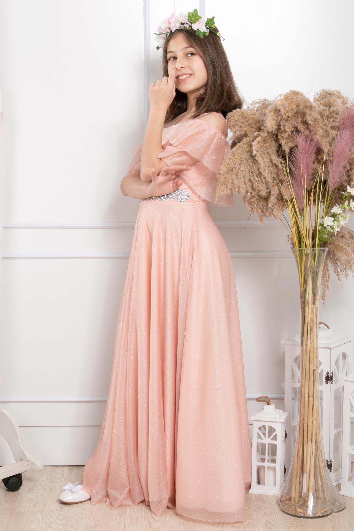 Robe couleur saumon sale