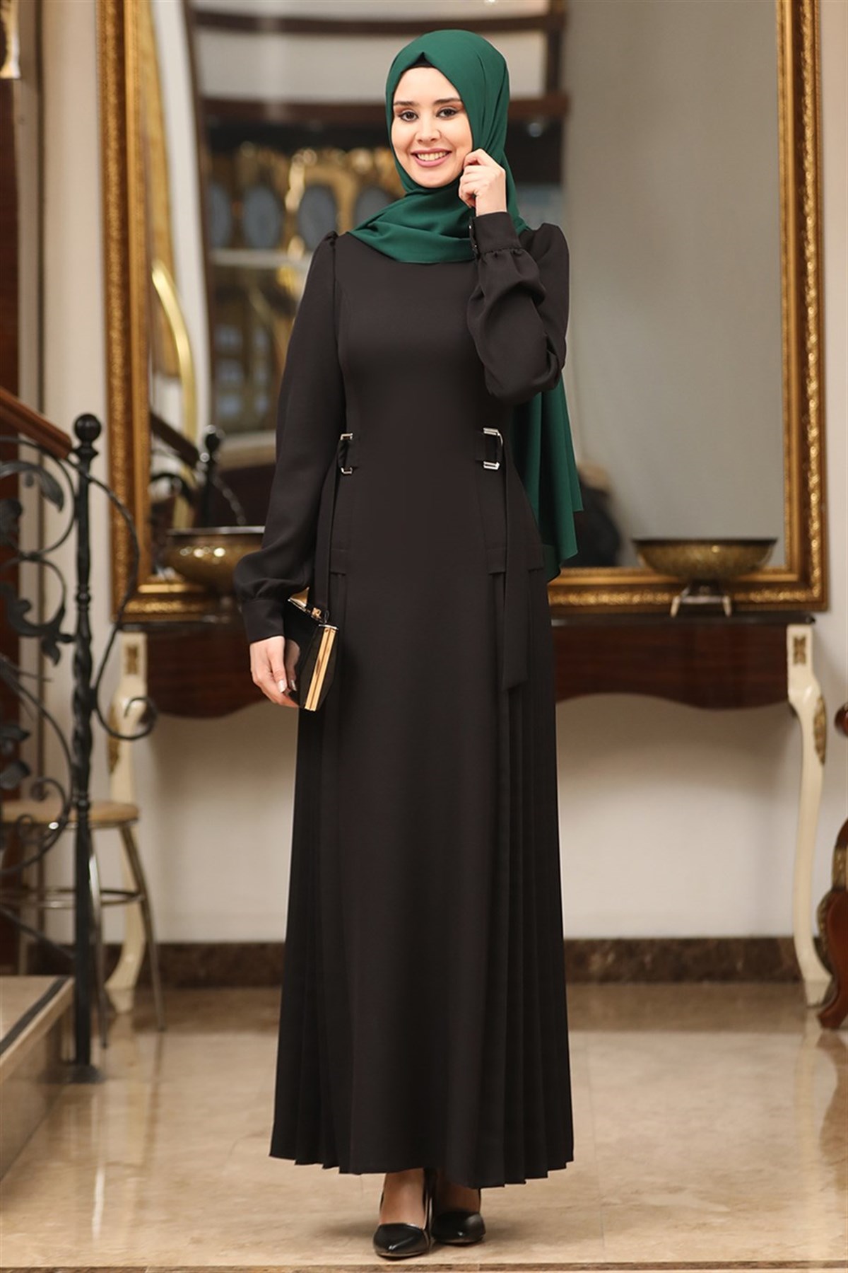 ARYA ELBİSE SN50-SİYAHSefanisa