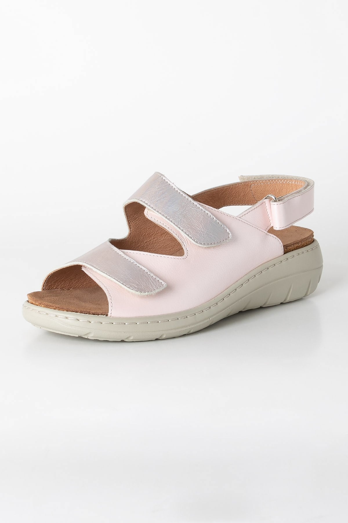 Genuine Leather Anatomic Sandals Powder ZND2164