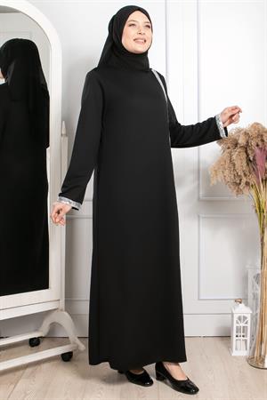 Sequin Detailed Dress Black FHM808FHM808-SİYAHFahima