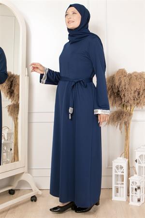 PIRIL ELBİSEFHM878-LACİVERTFahima