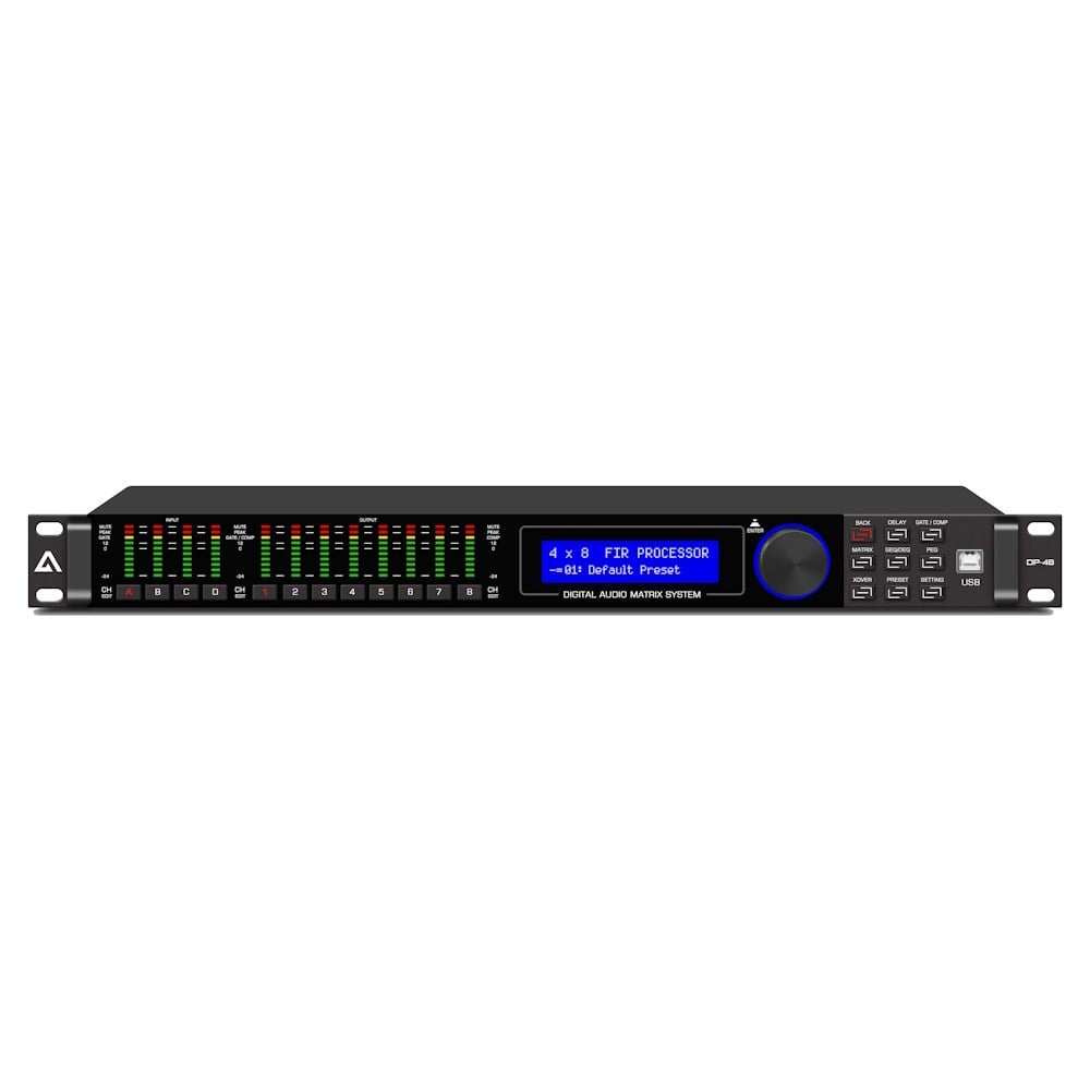KLANGMEİSTER DP-48 4 GİRİŞ-8 ÇIKIŞ DSP İŞLEMCİ