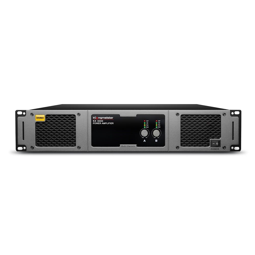 KLANGMEİSTER KX3000 2x500W-4Ω POWER AMFİ