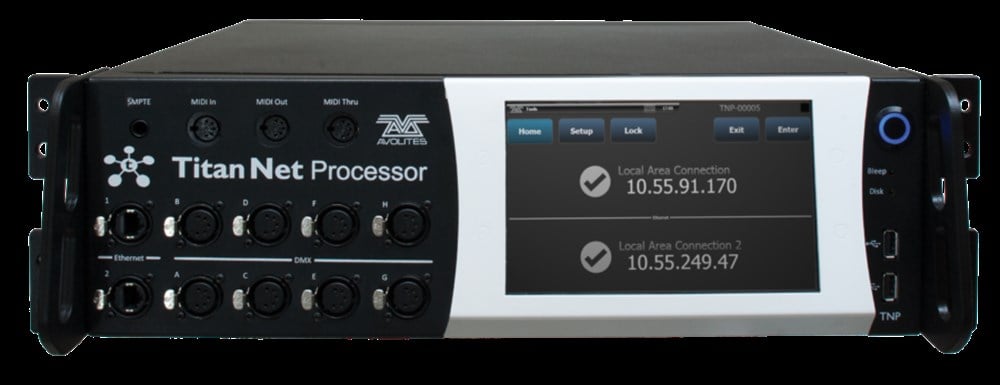 AVOLITES TITAN NET PROCESSOR