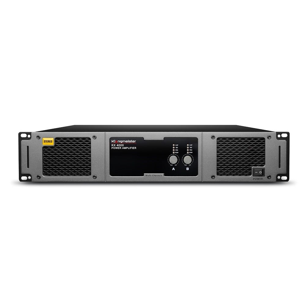 KLANGMEİSTER KX4000 2x600W-4Ω POWER AMFİ