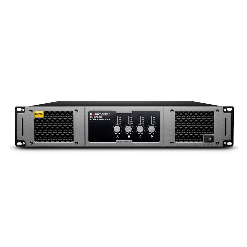 KLANGMEİSTER KX6000Q 4x600W-4Ω POWER AMFİ