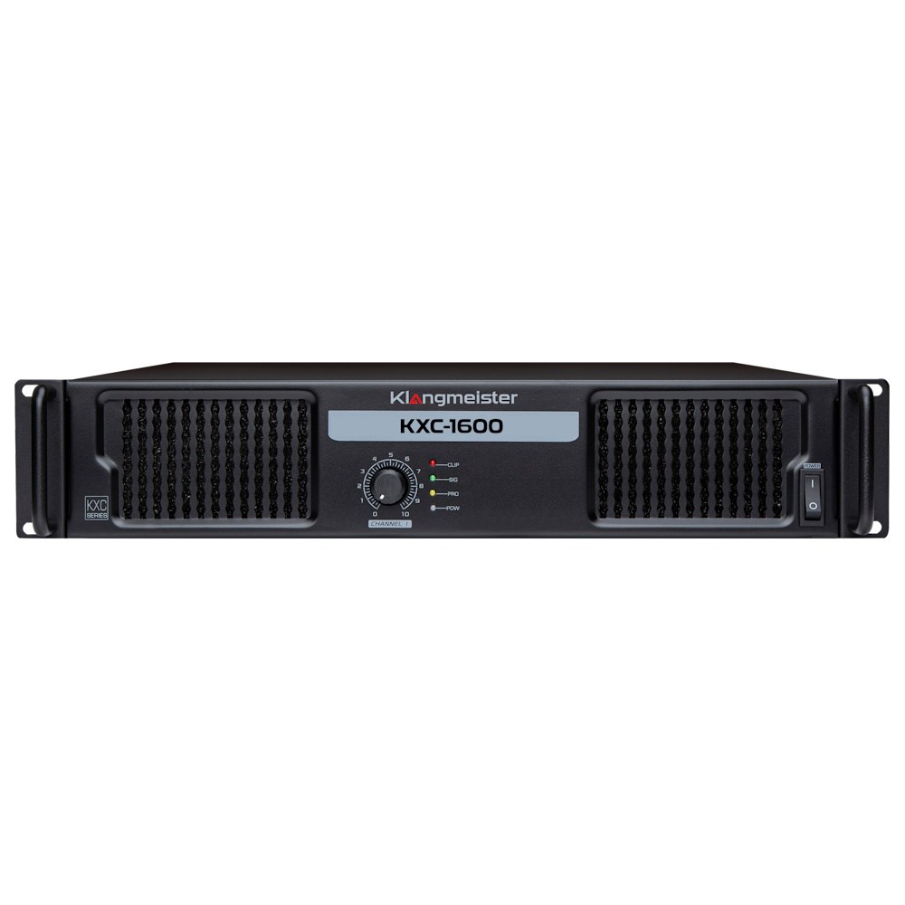 KLANGMEİSTER KXC-1600 1x600W-4Ω 100V POWER MİKSER