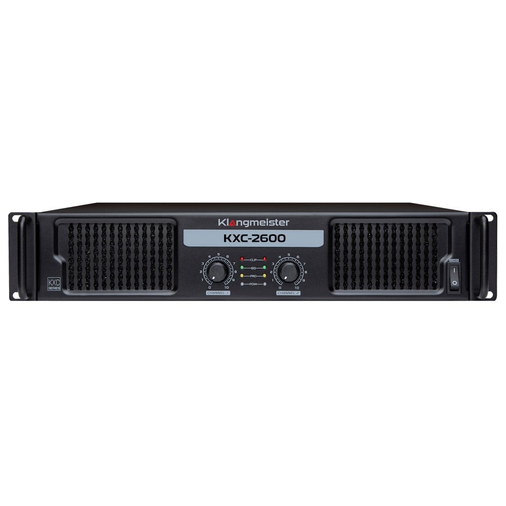 KLANGMEİSTER KXC-2600 2x600W/100V POWER AMFİ 