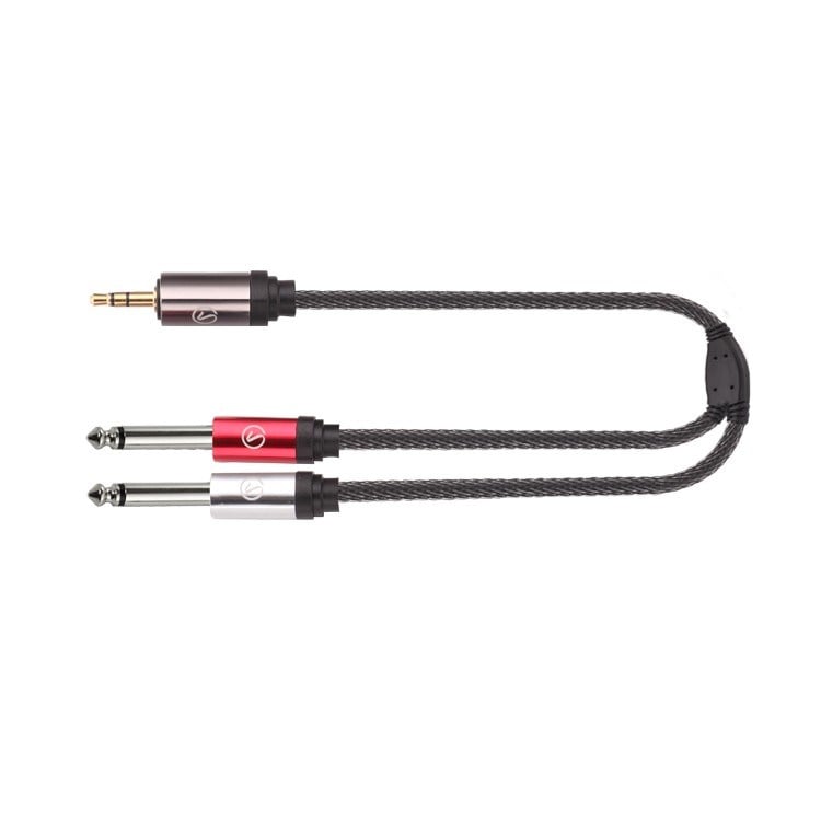 KLANGTECH SJ2J 3.5MM ST ERKEK-2×6.35MM MONO ERKEK