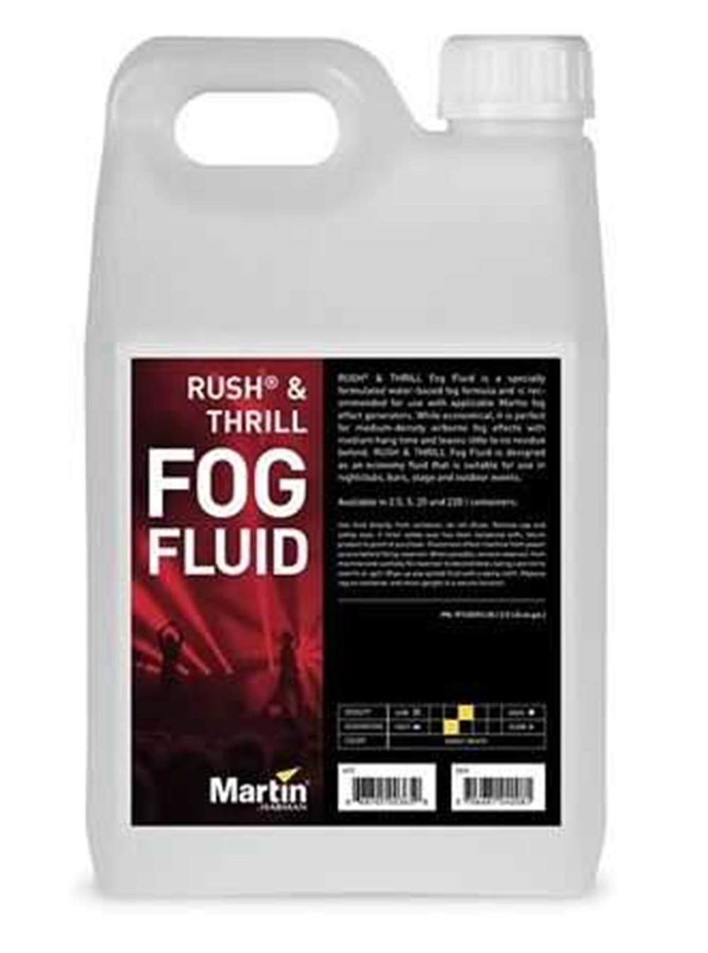 Martin RUSH-THRILL FOG4X2.5L