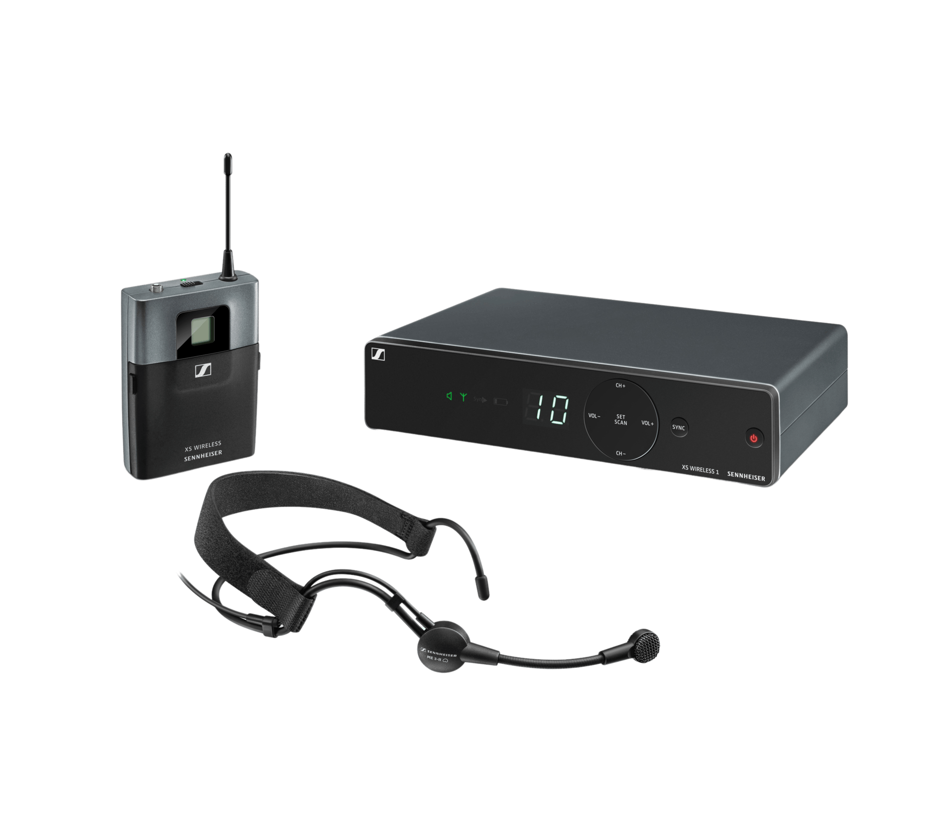 Sennhesier XSW 1-ME3-A HEADSET YAKA TELSİZ MİKROFON