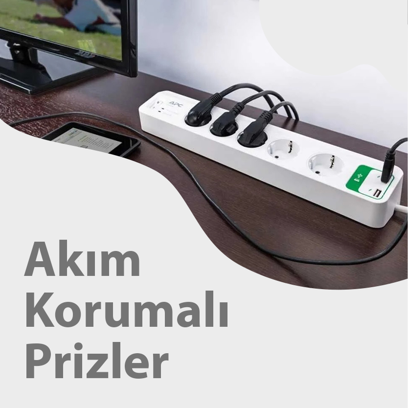 Akım Korumalı Priz