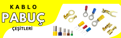 Kablo Pabuç Çeşitleri
