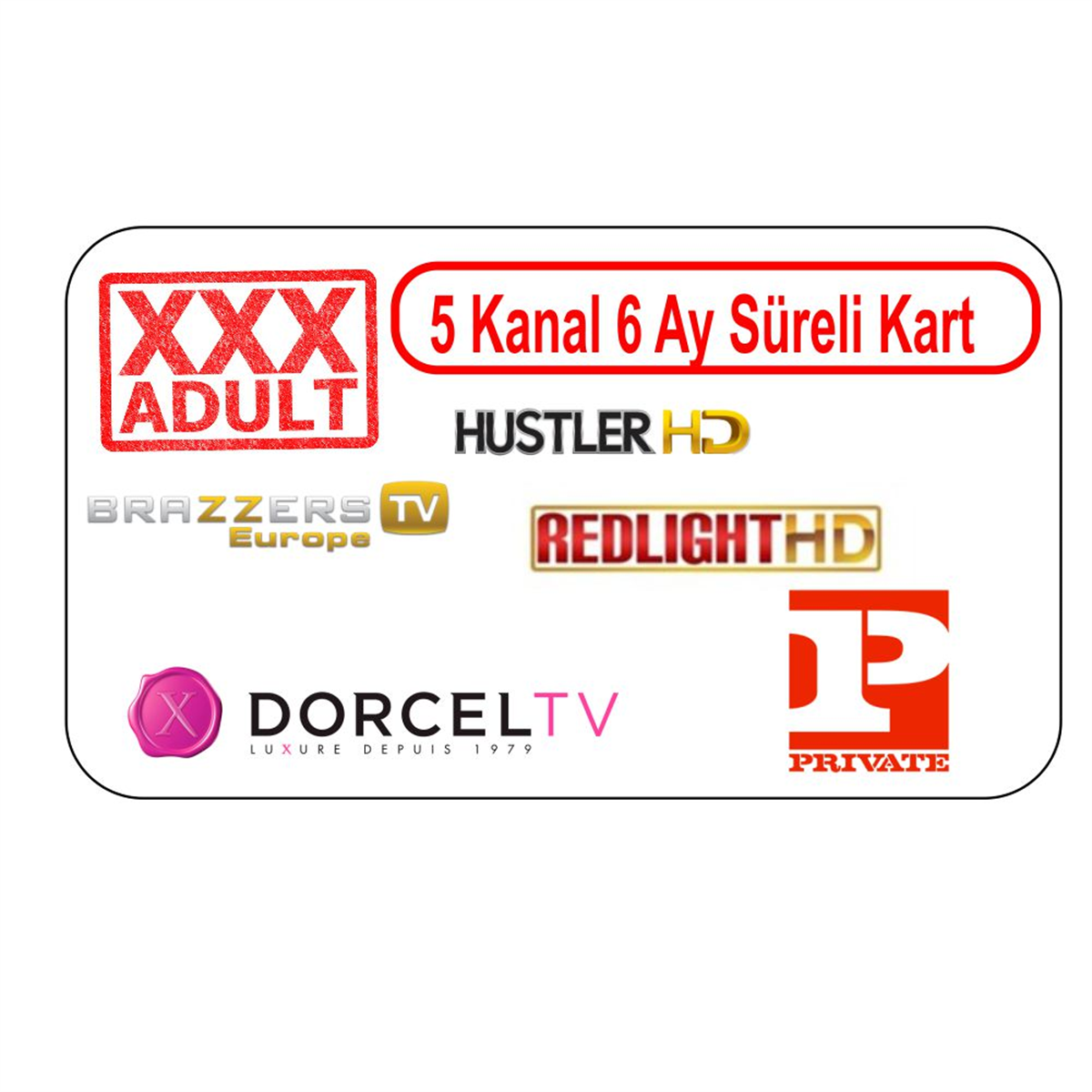 4 Kanal 6 Ay Süreli Yetişkin Kart