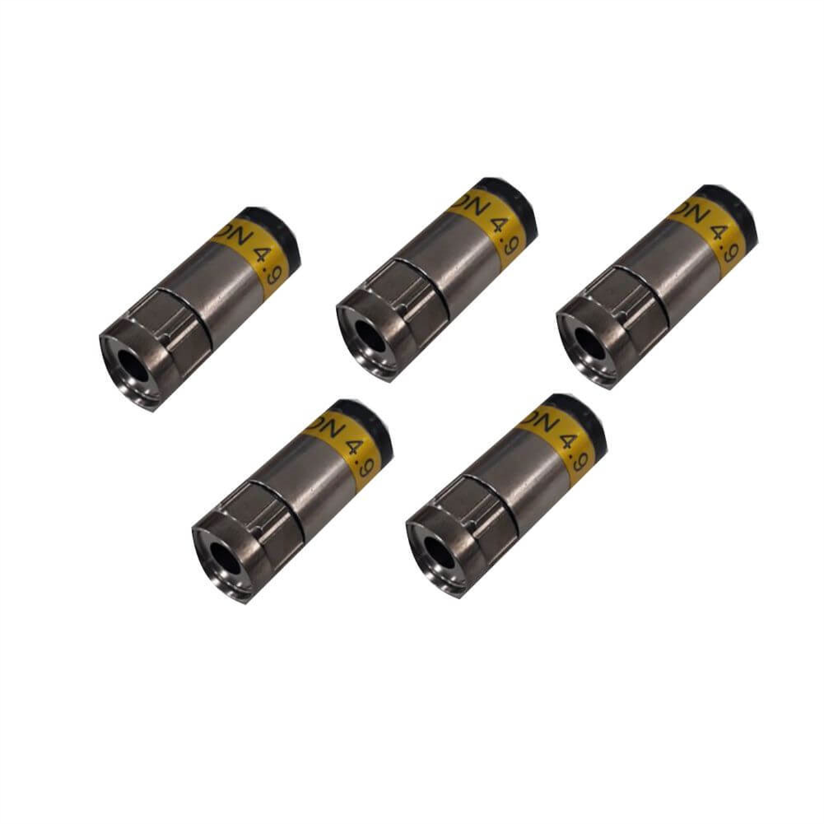 CabelconF Konnektör ÇeşitleriCabelcon 5 Ad. RG6 Sıkıştırmalı F Konnektör 4.9