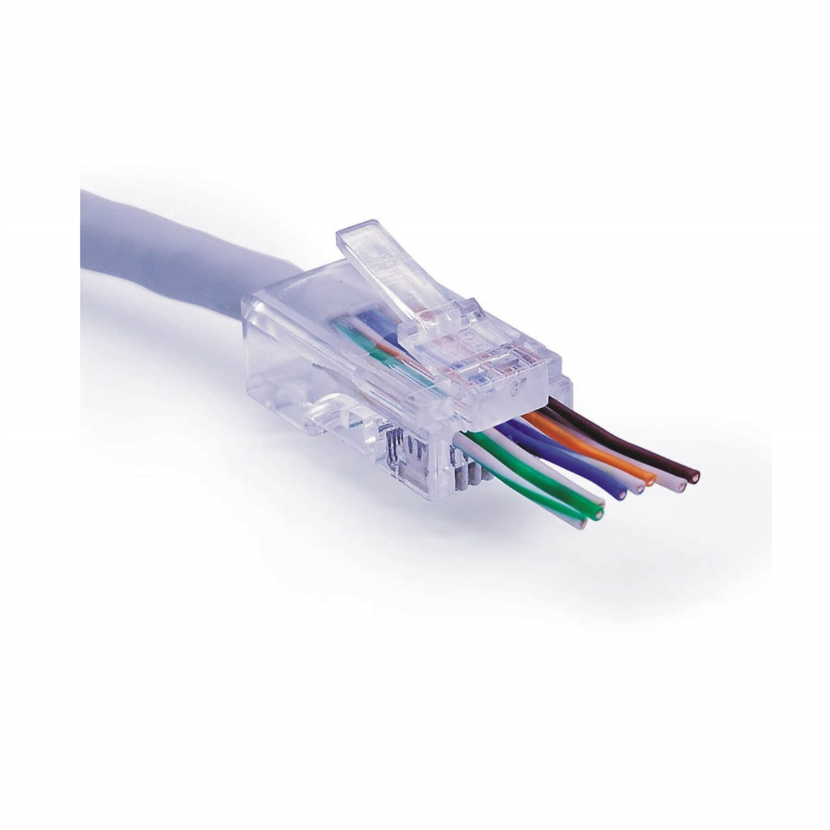 CablemasterNetwork KonnektörCablemaster EZ Rj45 Cat6 Açık Uçlu 100 Ad. Konnektör