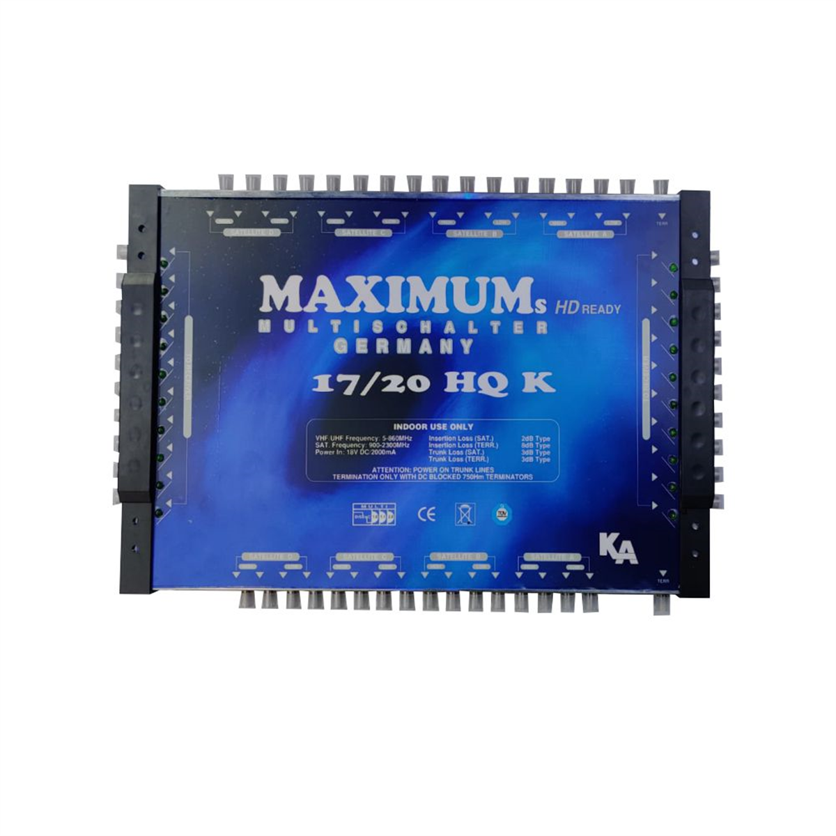 MaximumsMaximums MultiswitchMaximums Multischalter Germany 17/20HQ K Multiswitch Santral